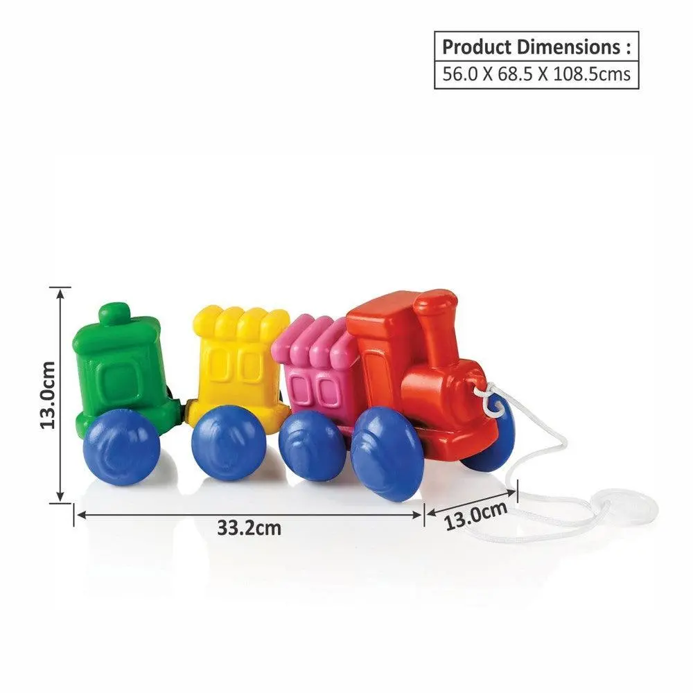 Ok Play Wobble Wagon Train, Plastic Toys For Baby, Multicolour, 1 To 2 Years 2