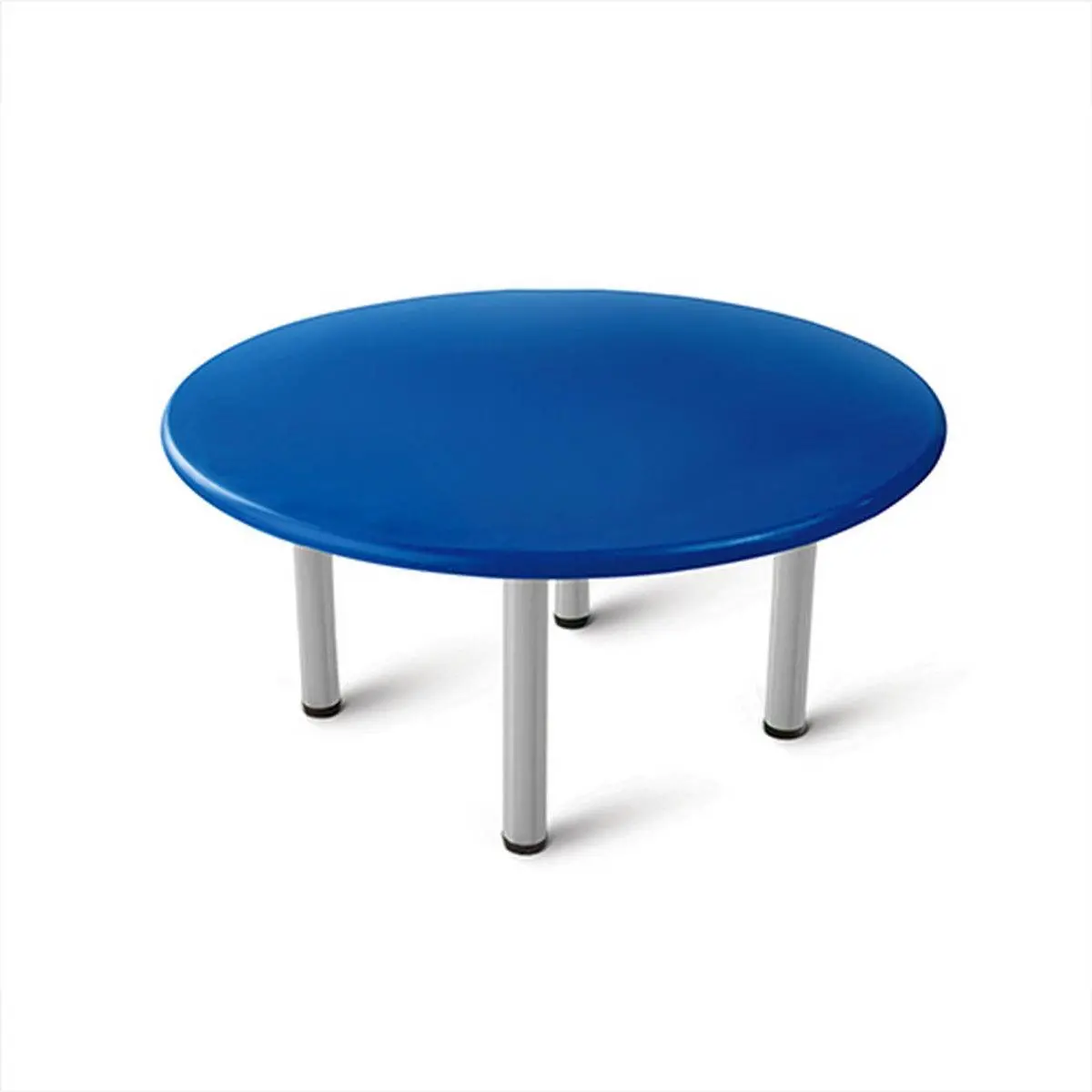 Ok Play Round Table For Kids, Round And Smooth Edges For The Safety, Perfect For Home And School, Blue, 2 To 4 Years 1