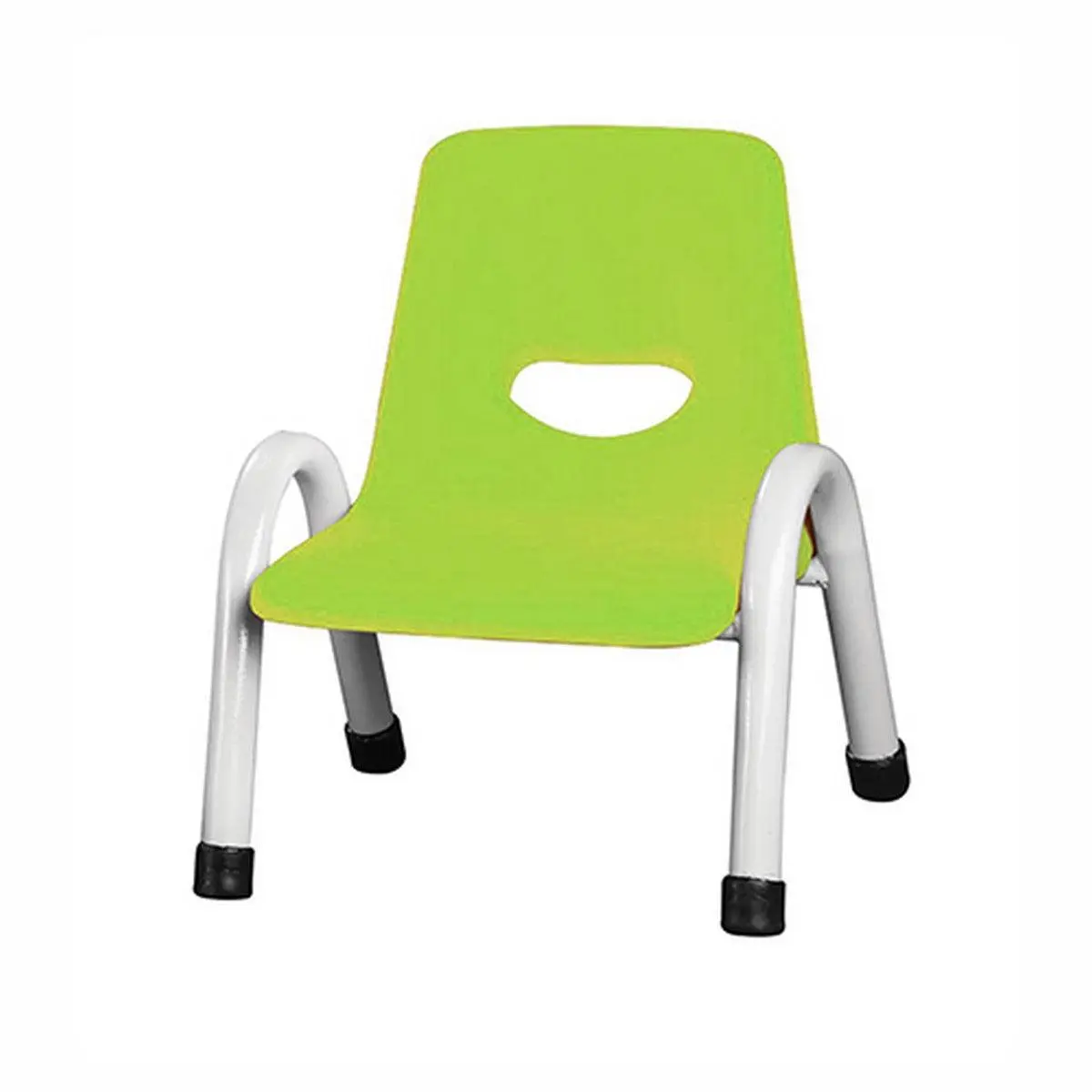 Ok Play Cute Chair Small, Study Chair, Perfect For Home, Creches And School, Parrot Green & Ivory White, 2 To 4 Years 1