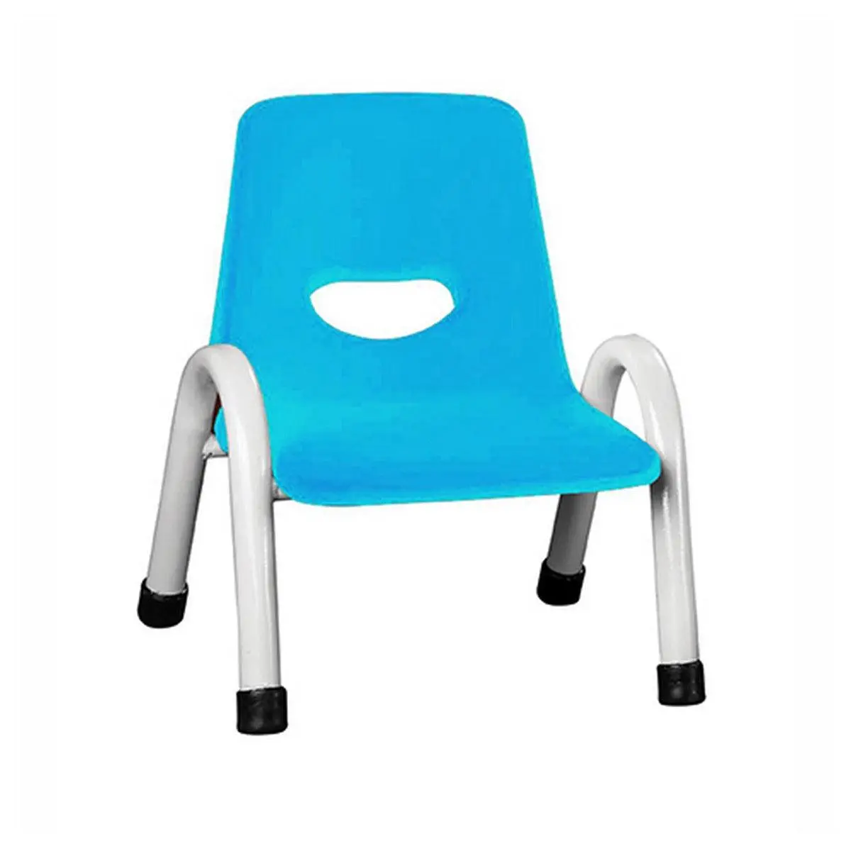 Ok Play Cute Chair Small, Study Chair, Perfect For Home, Creches And School, Sky Blue & Ivory White, 2 To 4 Years 1