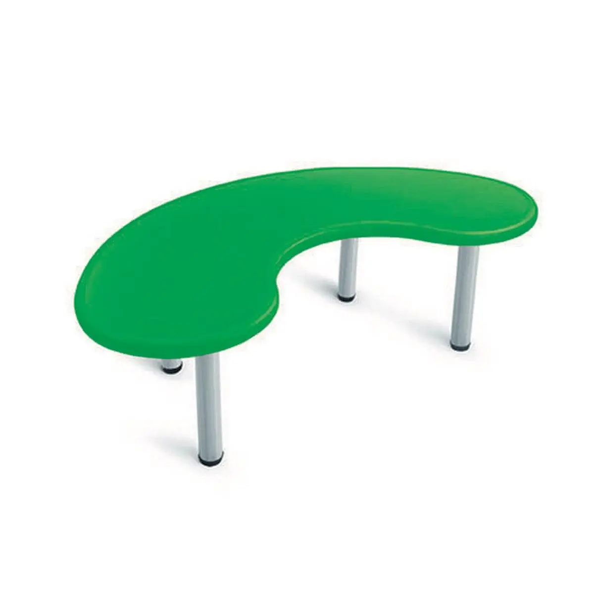 Ok Play Moon Desk Big, Round And Smooth Edges For Safety, Perfect For Home And School, Green, 2 To 4 Years 1