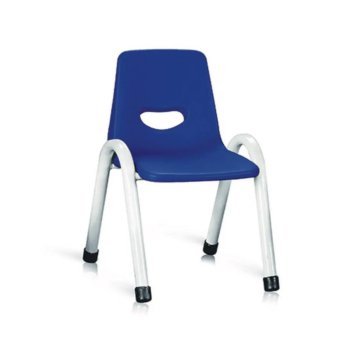 Ok Play Cute Chair Medium, Study Chair, Perfect For Home, Creches And School, Blue & Ivory White, 5 To 10 Years 1