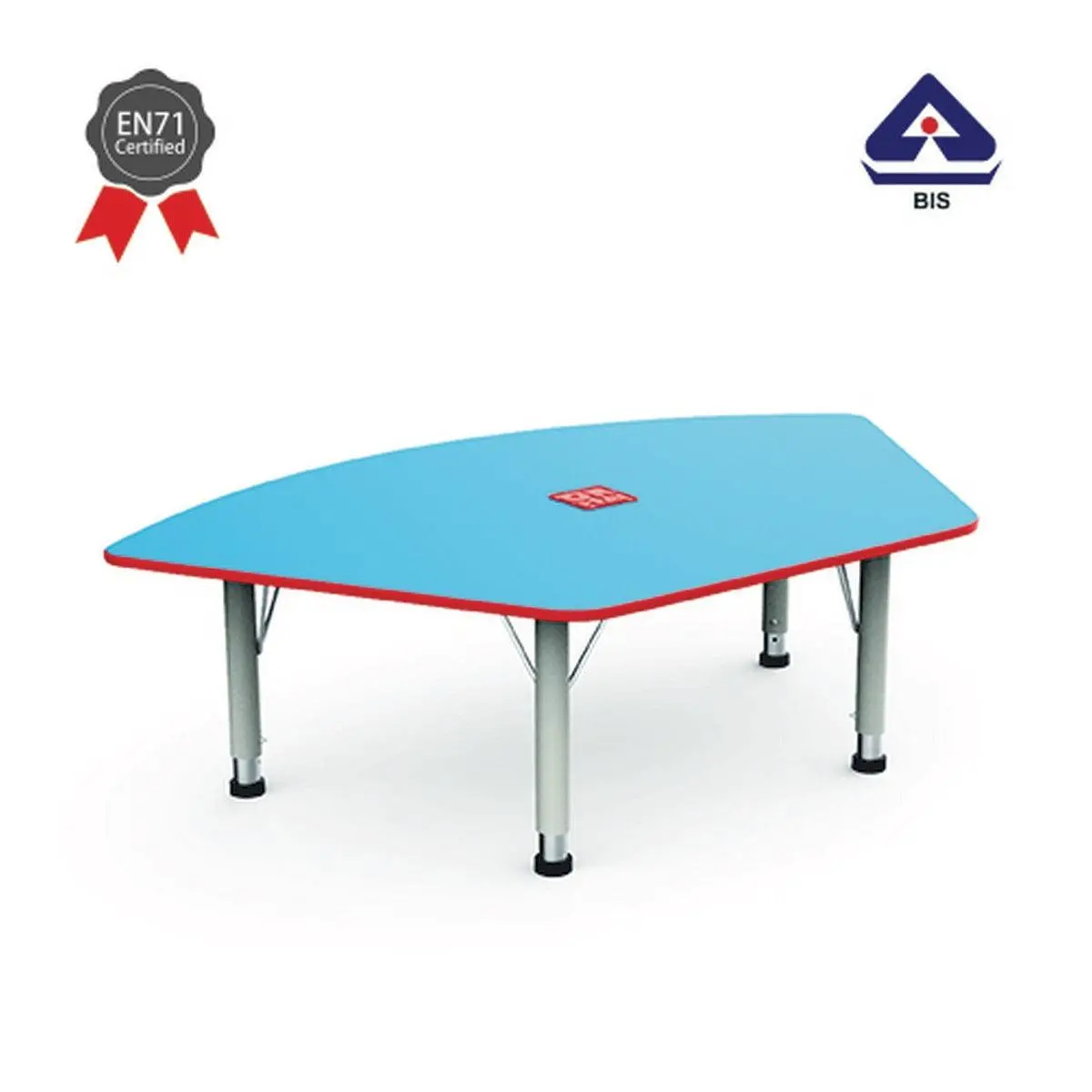 Ok Play Tech Table, Activity Table, Castle Chair, Perfect For Home, Creches And School, Blue, 2 To 4 Years 1