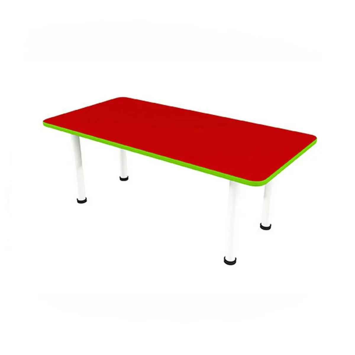 Ok Play Rectangular Table Wooden, Study Desk, Activity Table, Plastic Chair, Perfect For Home, Creches And School, 2 To 4 Years 1