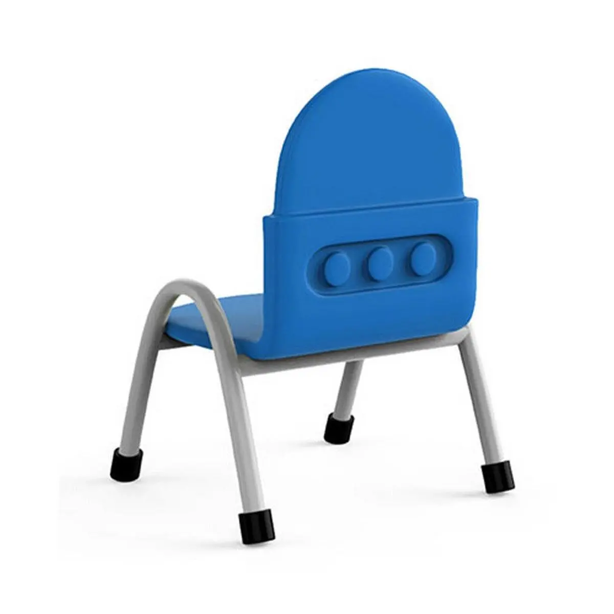 Ok Play Robo Chair, Study Chair, Sturdy And Durable Chair, Plastic Chair, Perfect For Home, Creches And School, Blue, 2 To 4 Years, Height 8 Inches 1
