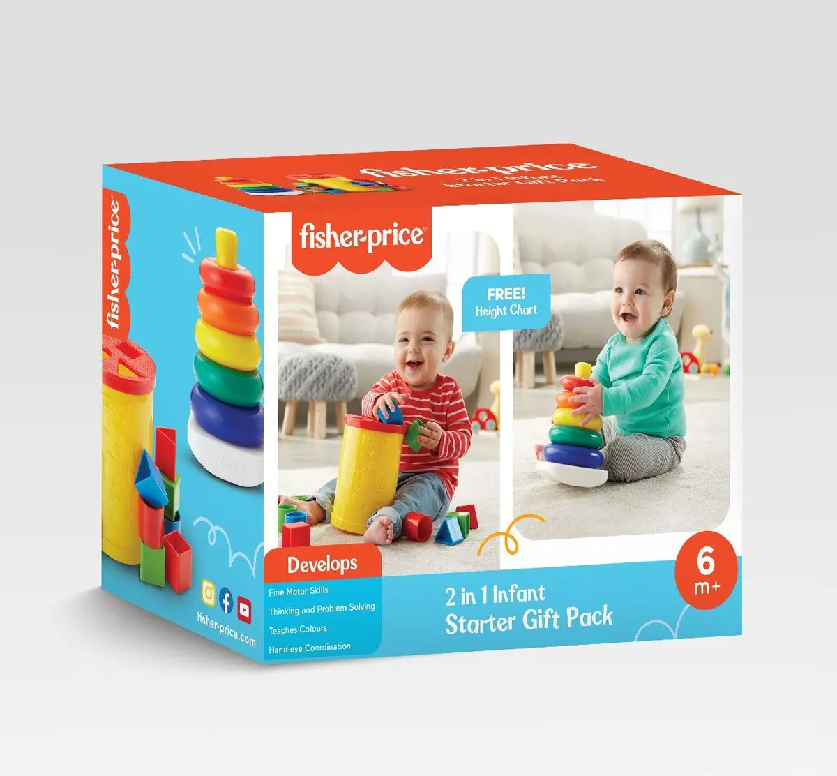 Fisher-Price 2-In-1 Infant Starter Giftpack 1