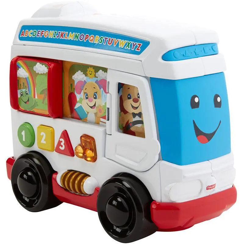 Fisher Price Laugh And Learn Around Town Bus 1