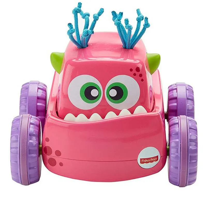 Fisher Price Press And Go Monster Truck, Pink 1