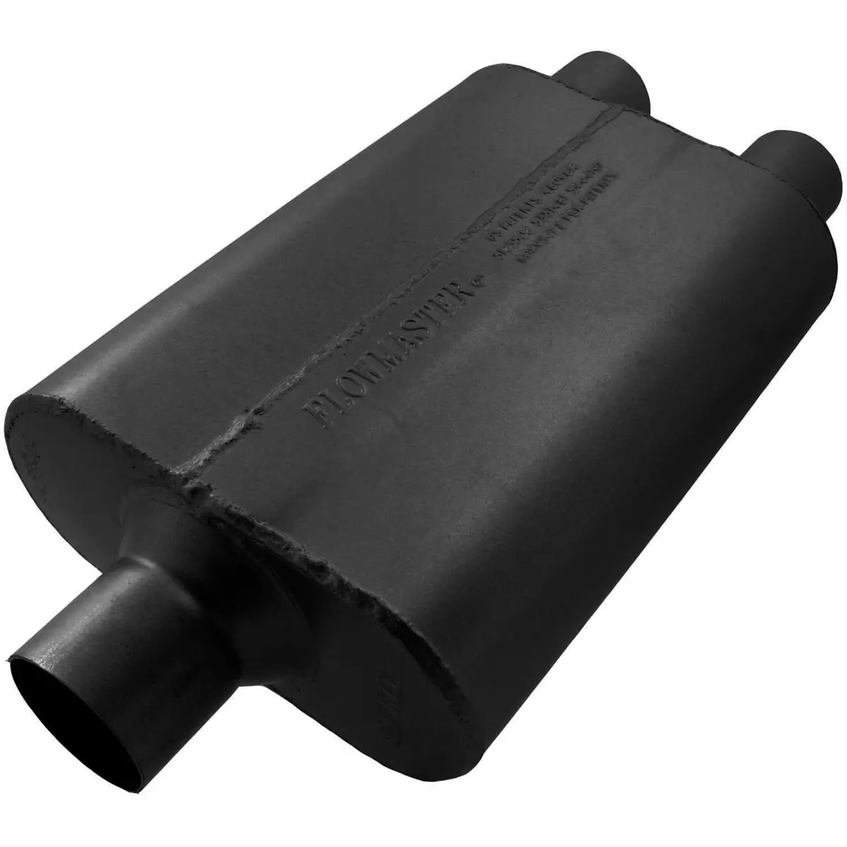 Flowmaster 40 Series Delta Flow Muffler – Dual Exit, Aggressive Tone, Universal Fit 1