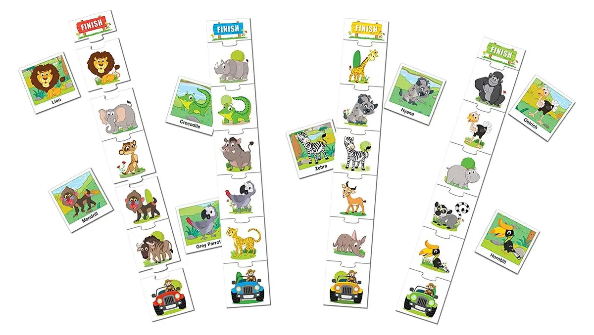 Frank African Safari Memory Board Game 2