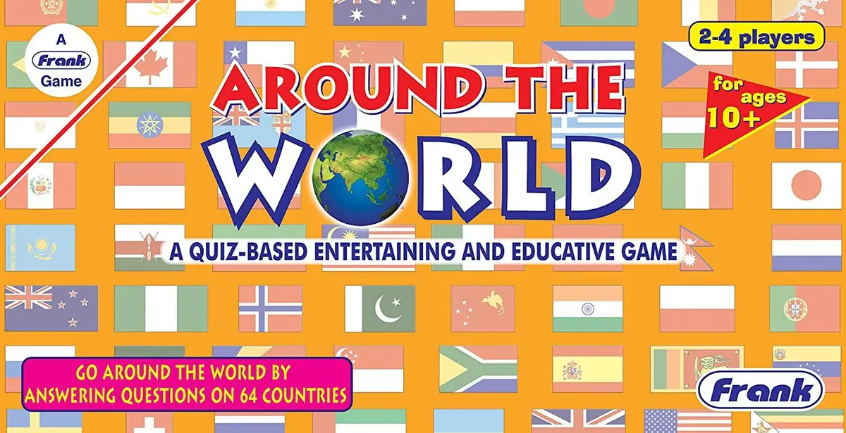 Frank Around The World Board Game 1