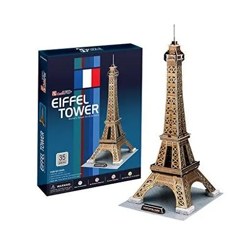 Frank Cubic Fun - Eiffel Tower 3D Puzzle 1