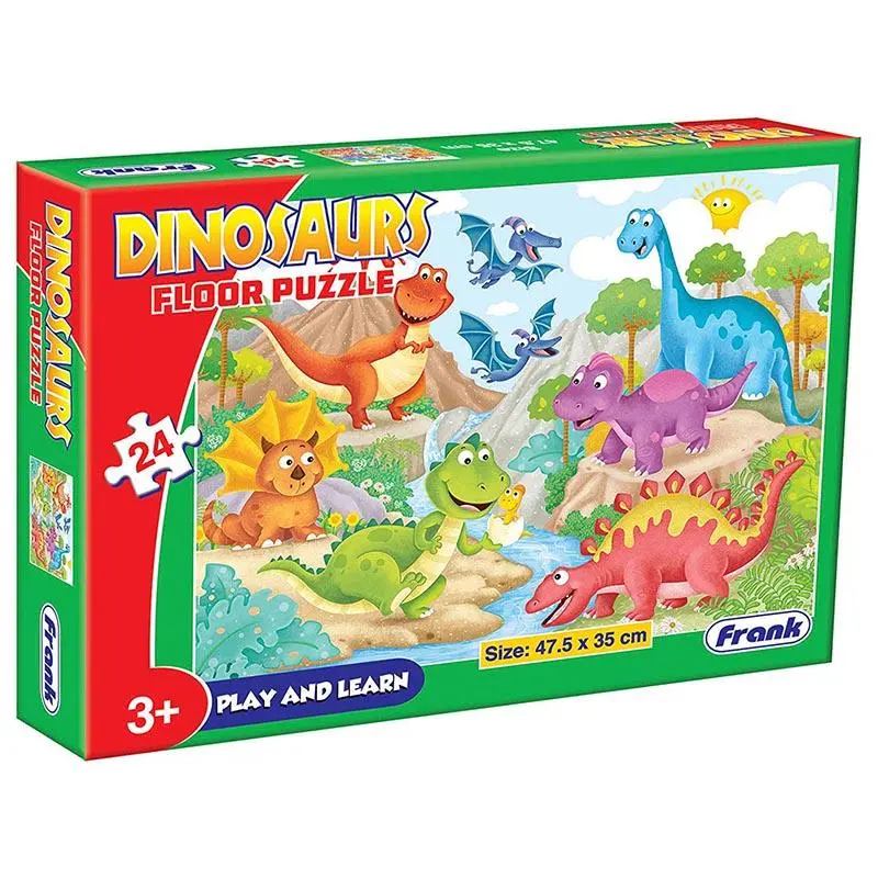 Frank Dinosaurs Floor Puzzle (24 Pieces) 1