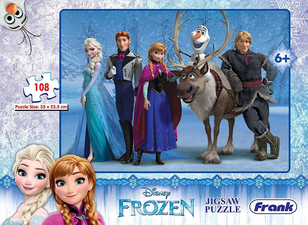 Frank Disney Frozen Jigsaw Puzzle (108Pc) 1