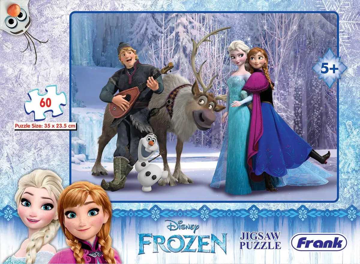 Frank Disney Frozen Jigsaw Puzzle (60Pc) 1