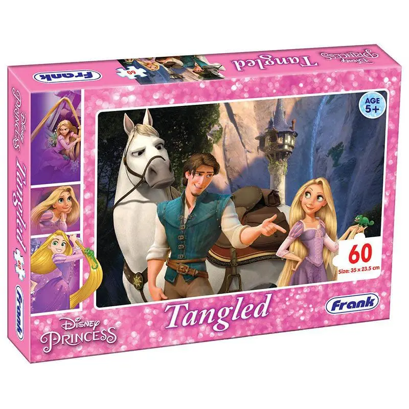 Frank Disney Princess Tangled 60 Pc Jigsaw Puzzle 1