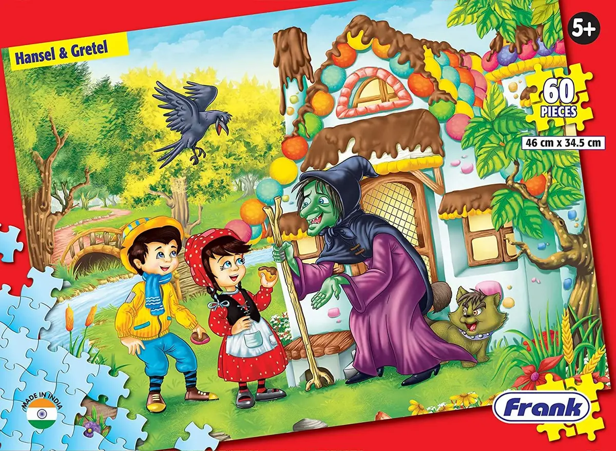 Frank Hansel & Gretel 60 Pieces Jigsaw Puzzle For 5 Year Old Kids And Above 1