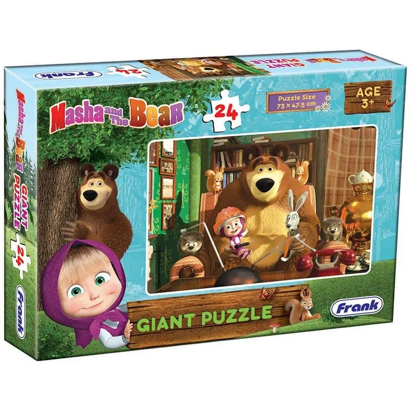 Frank Masha And The Bear Giant Puzzle (24Pcs) 1