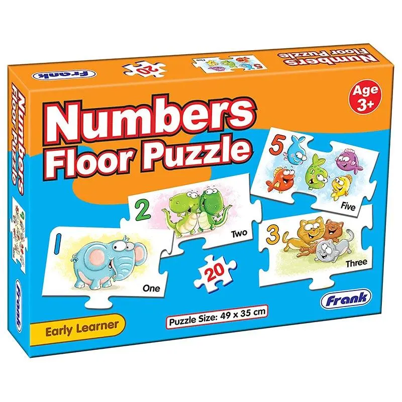 Frank Numbers Floor Puzzle 20 Big Pieces 1
