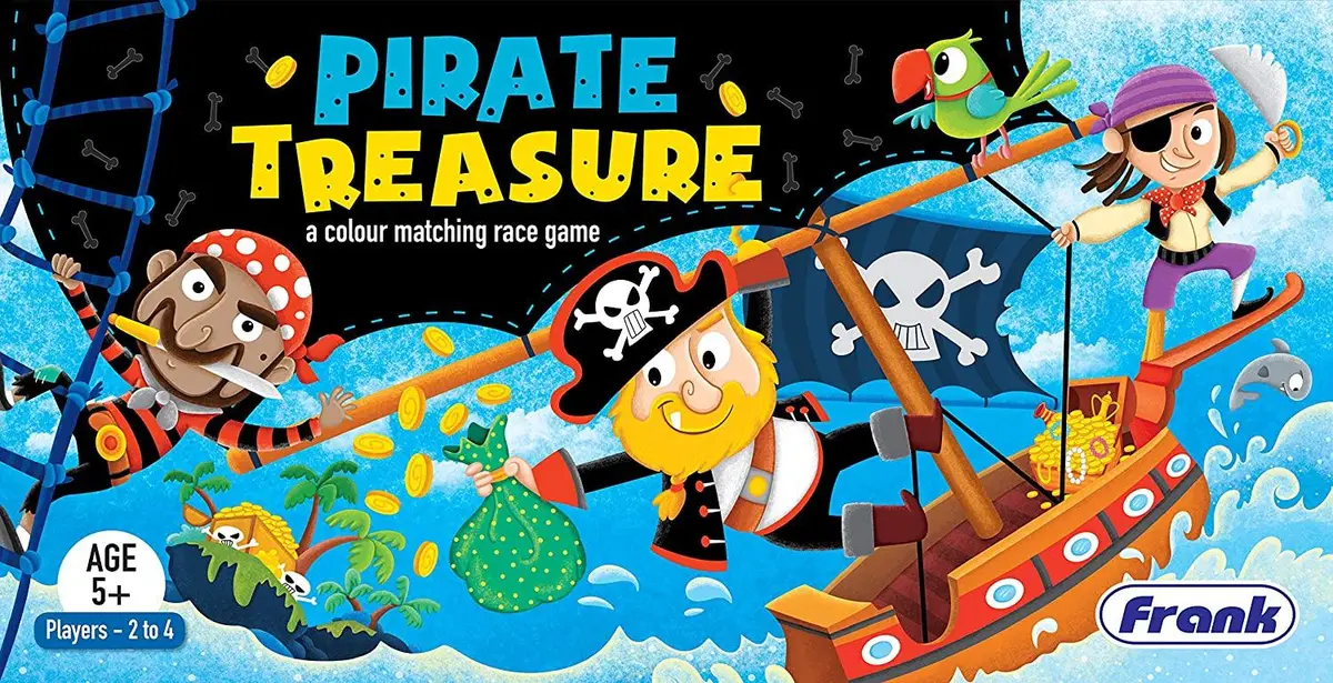 Frank Pirate Treasure Colour Matching Race Game 1