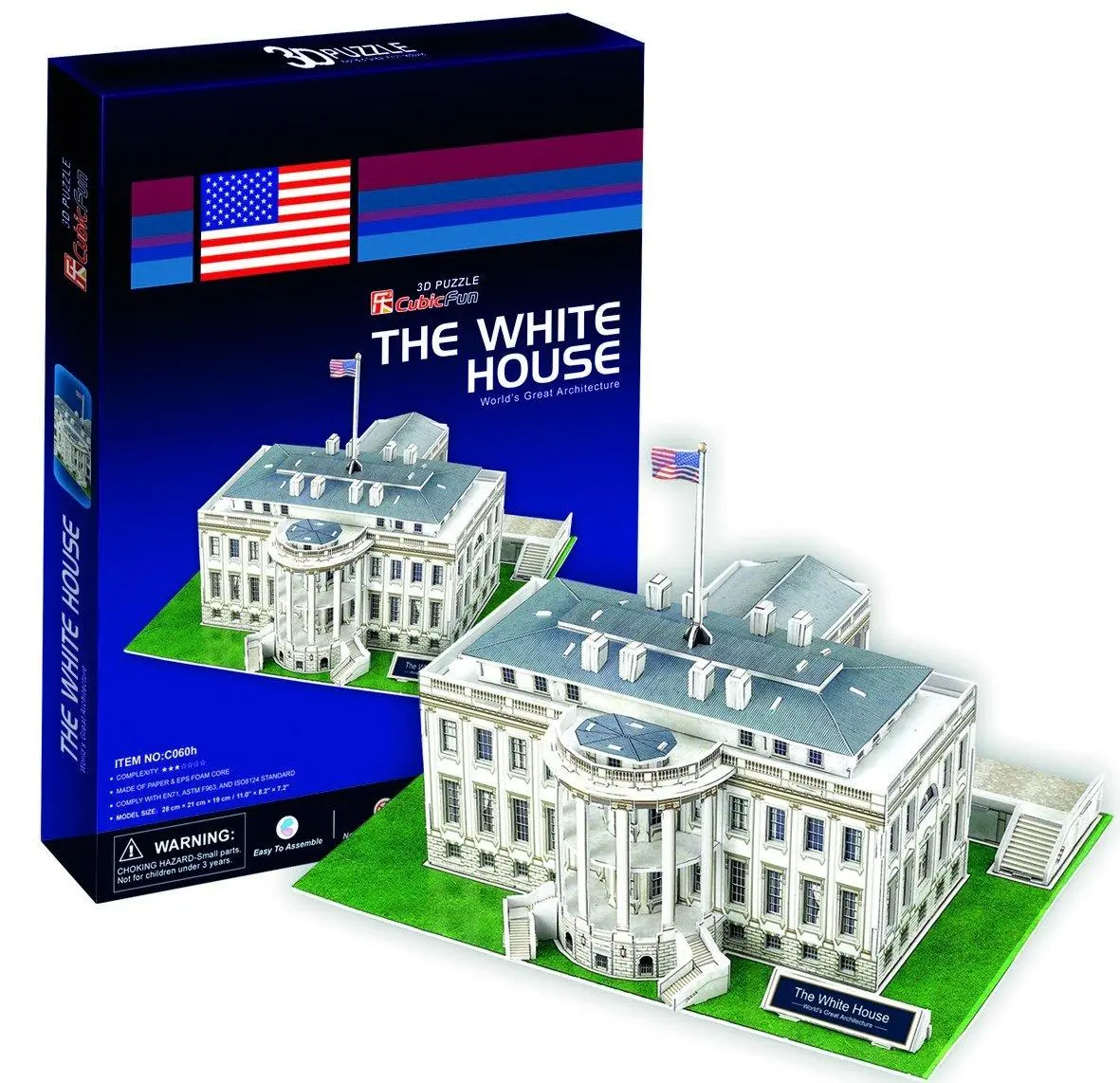 Frank The White House 3D Puzzle 1