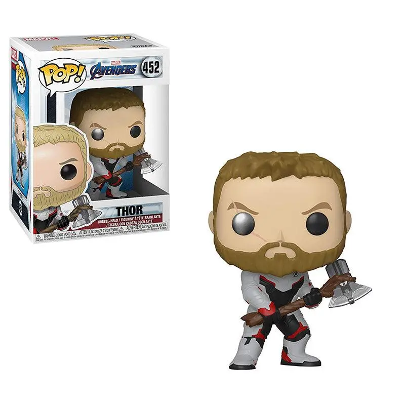Funko Pop! Avengers End Game - Thor In Team Suit Pop Bobblehead Figure 2