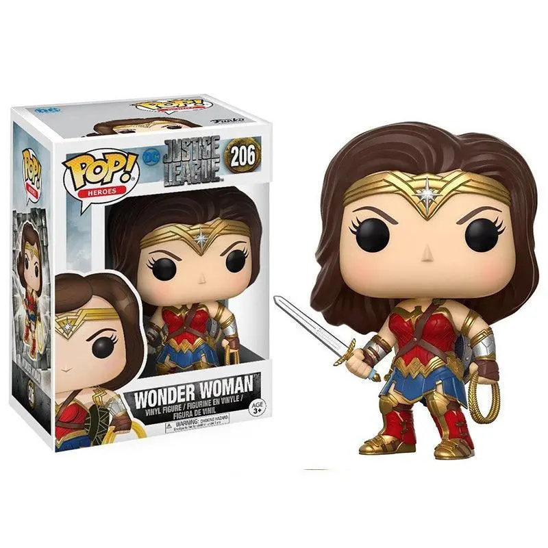 Funko Justice League - Wonder Woman Movie - Gal Gadot Pop! Vinyl Action Figure 2