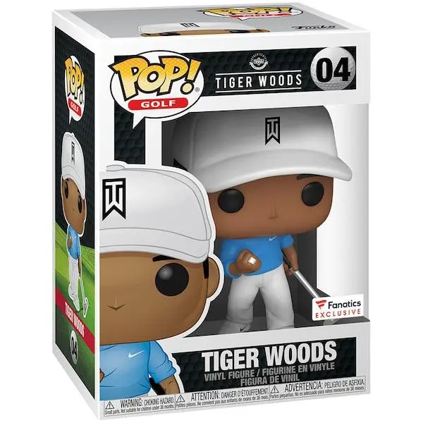 Funko Pop Golf Tiger Woods (Blue Shirt) 2