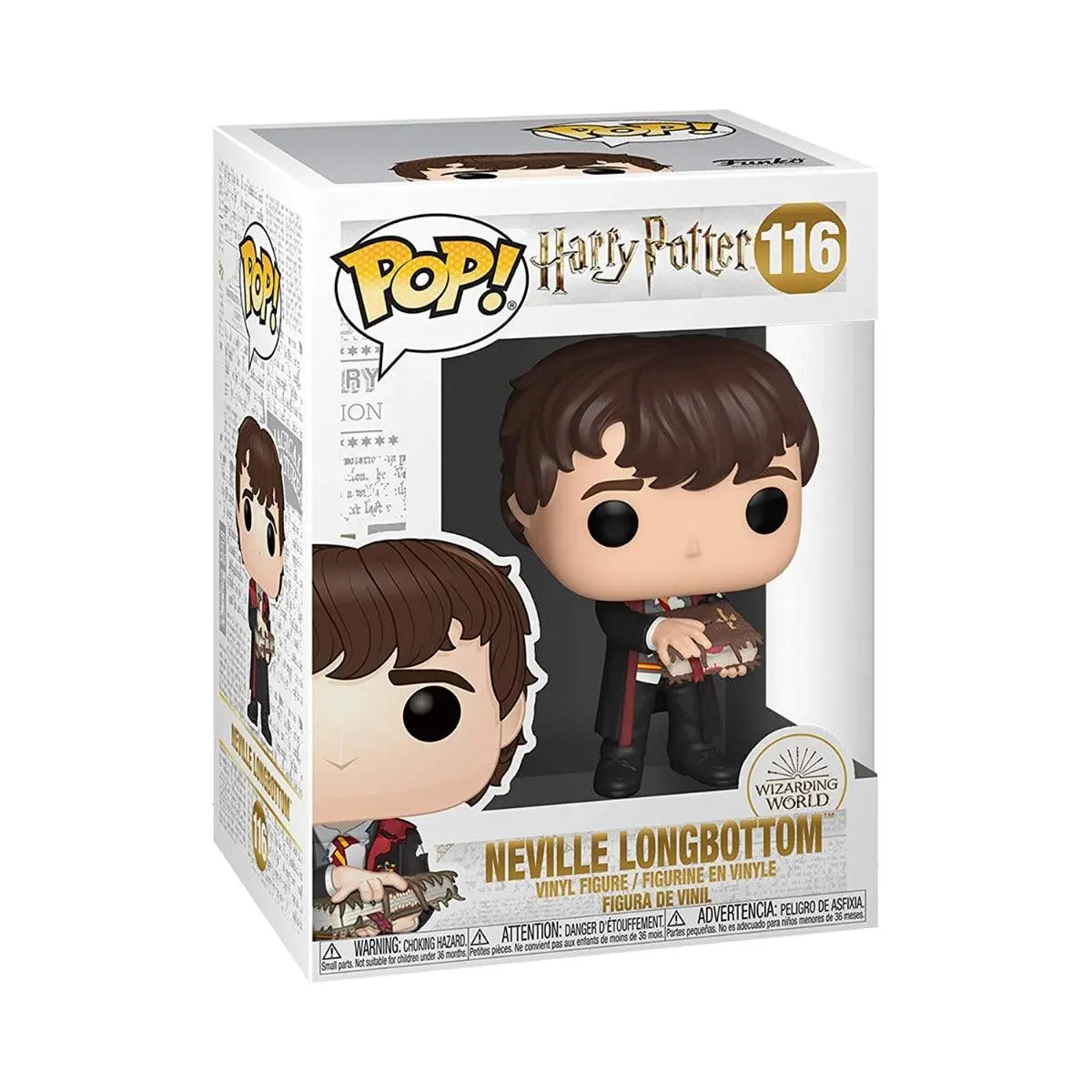 Funko Pop Harry Potter - Neville W/Monster Book 116 2