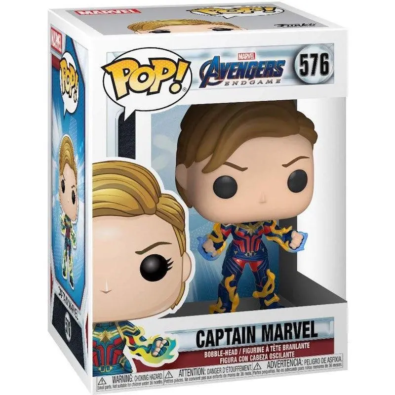 Funko Pop! Marvel: Avengers Endgame - Captain Marvel With New Hair 1