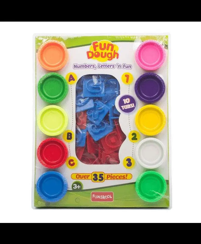 Funskool Fundough Numbers Letters N Fun 1