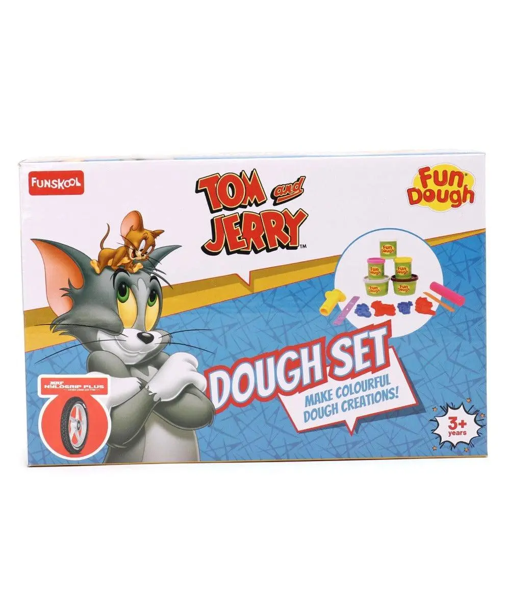 Funskool Fundough Tom & Jerry Dough Kit For Ages 3-12 Years 1
