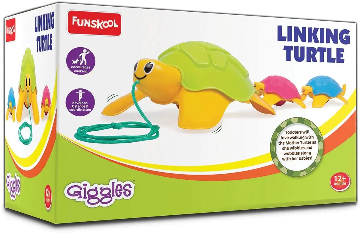 Funskool Giggles Linking Turtle 1