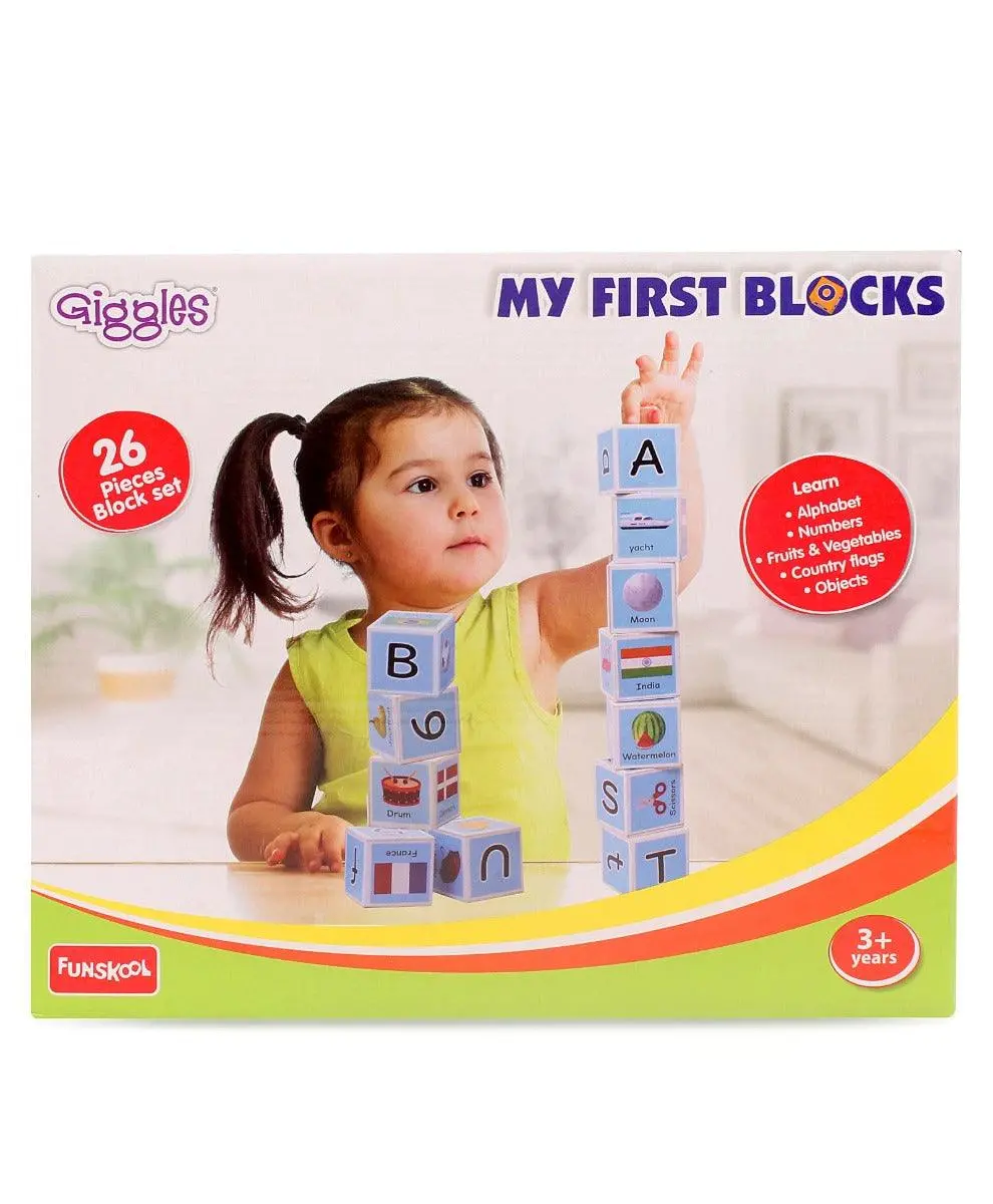 Funskool Giggles My First Block - Learning Acitvity Toy For Ages 3+ 1