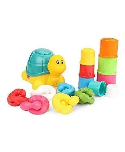 Funskool Giggles Pull Stack 'N Link Toy Set 2