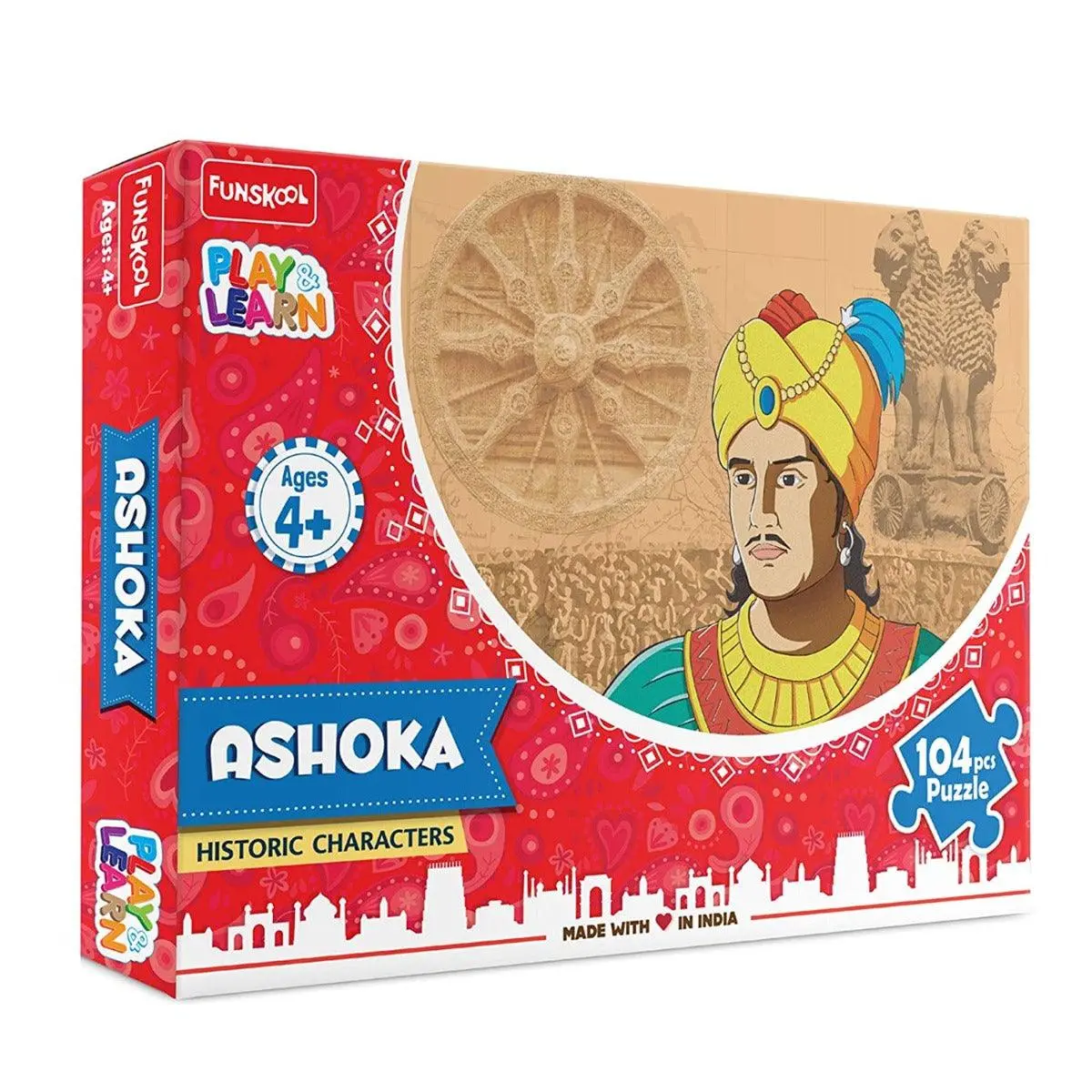 Funskool Historic Characters - Ashoka Puzzle 1