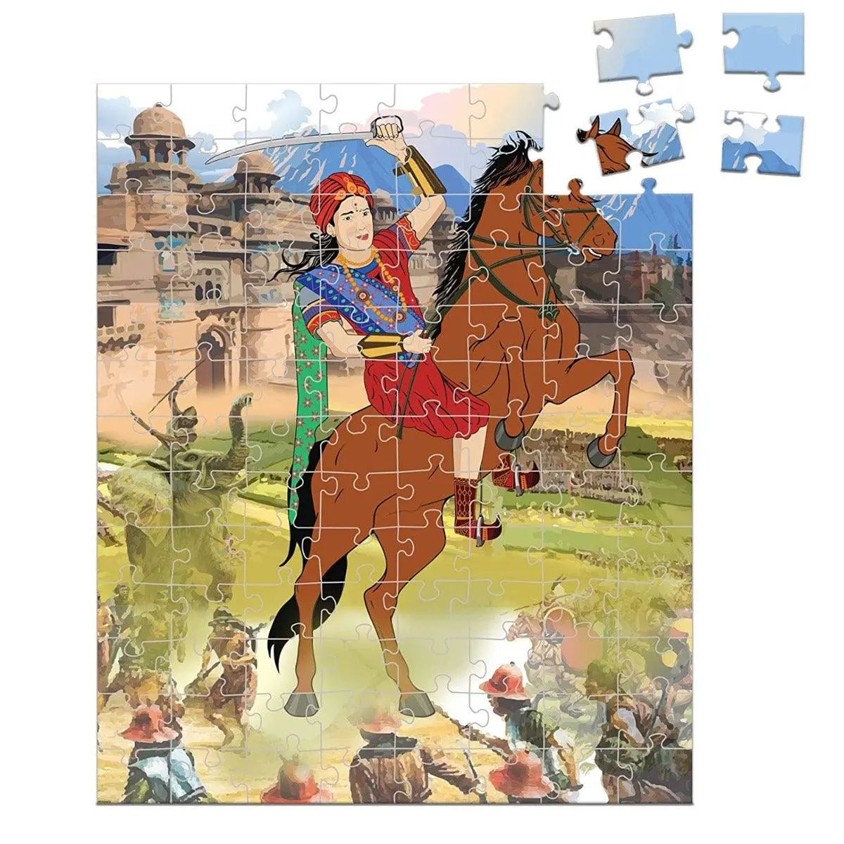 Funskool Historic Characters - Rani Of Jhansi Puzzle 2