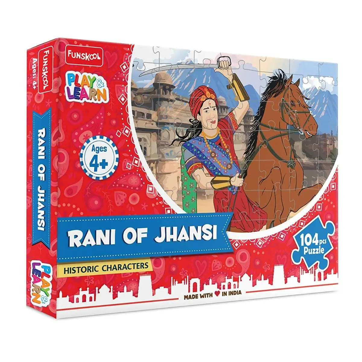 Funskool Historic Characters - Rani Of Jhansi Puzzle 1