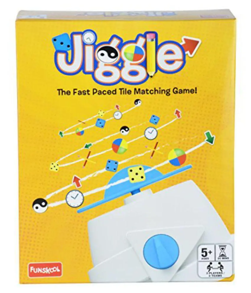 Funskool Jiggle The Fast Paced Tile Matching Game 1