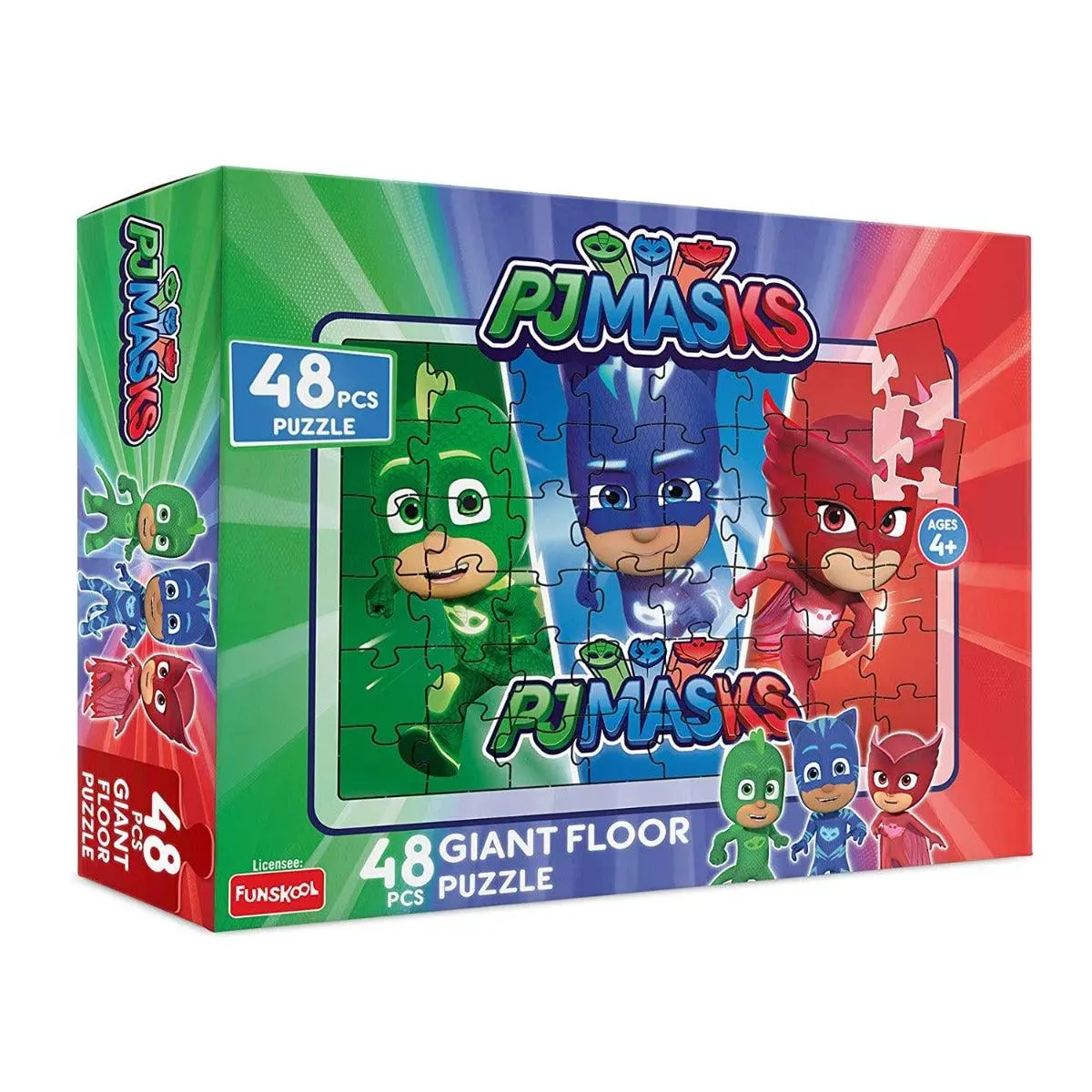 Funskool Pj Masks, Giant Floor Puzzle 48Pcs 1