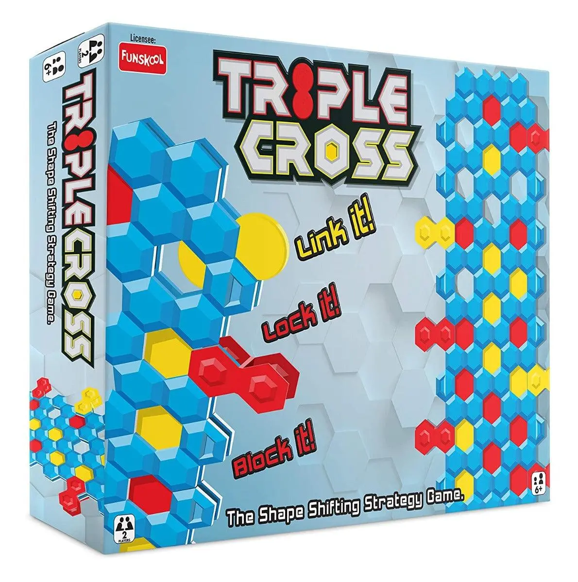 Funskool Triple Cross Game 1