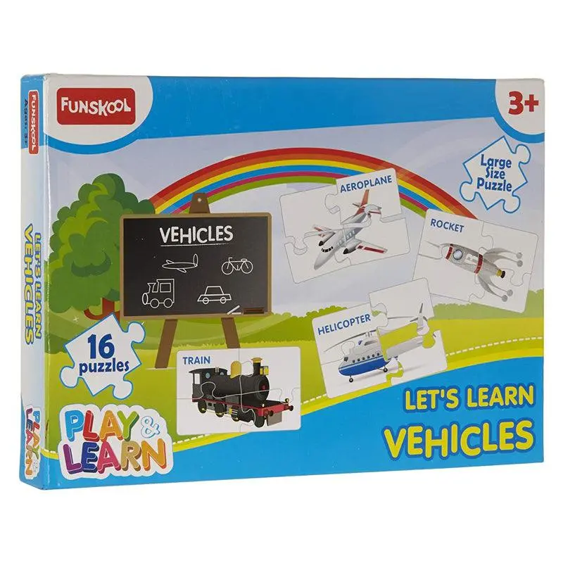 Funskool Vehicles Puzzles 1
