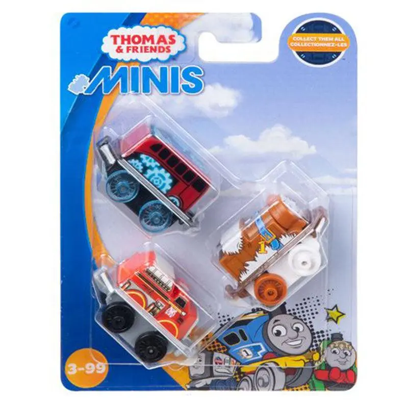 Thomas & Friends Minis Train Engines 3 Pack (Gbb59) 1