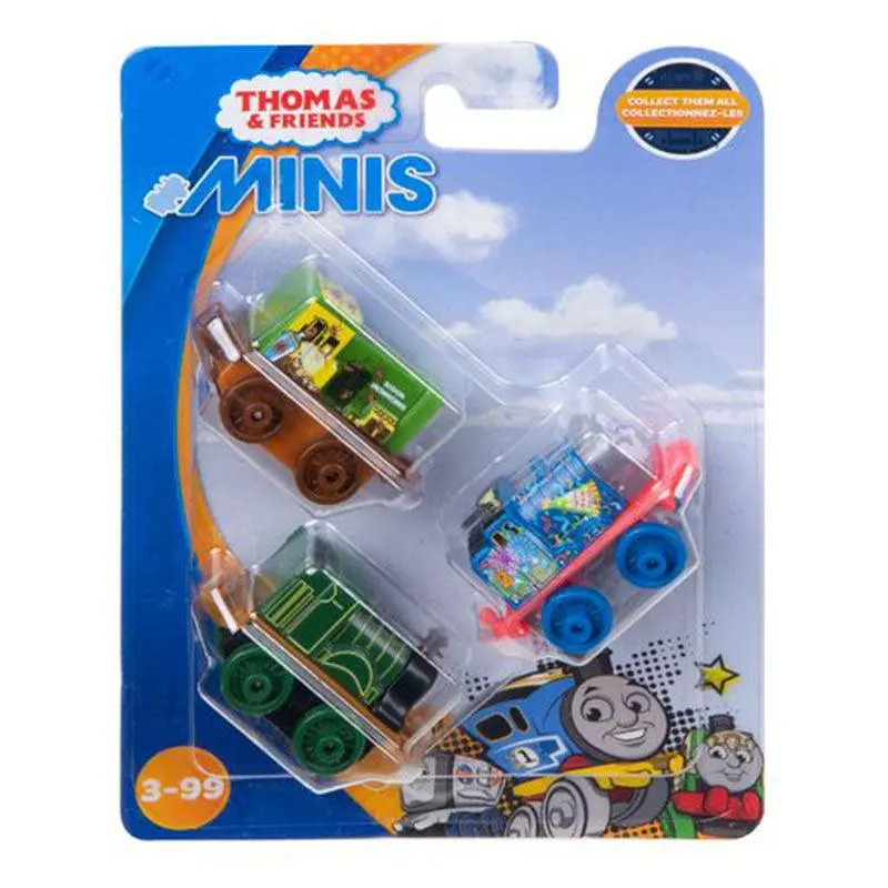 Thomas & Friends Minis Train Engines 3 Pack (Gbb62) 1