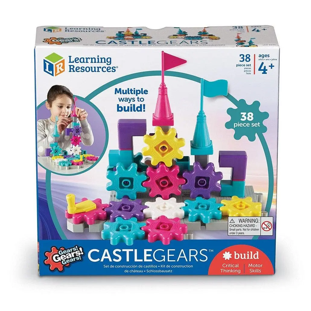Learning Resources Gears Gears! Gears! Castle Gears, 38 Pieces 1