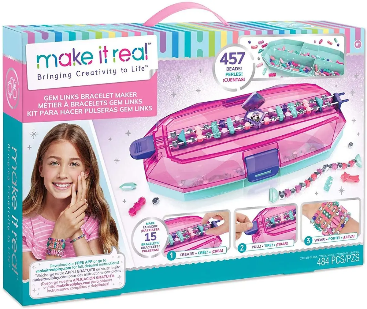 Make It Real Gem Links Bracelets Maker Multicolor 1