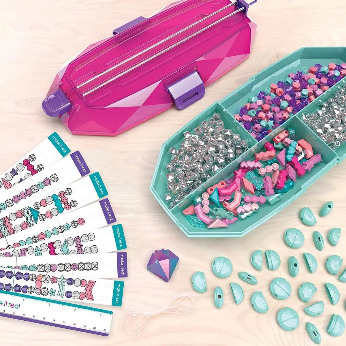 Make It Real Gem Links Bracelets Maker Multicolor 2