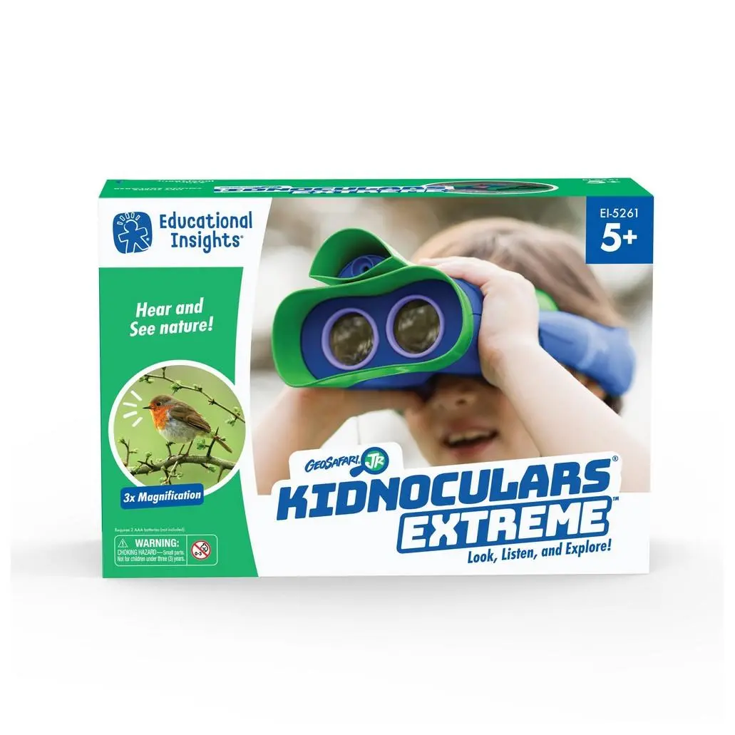 Learning Resources Geosafari Jr Kidnoculars Extreme Green & Blue 1