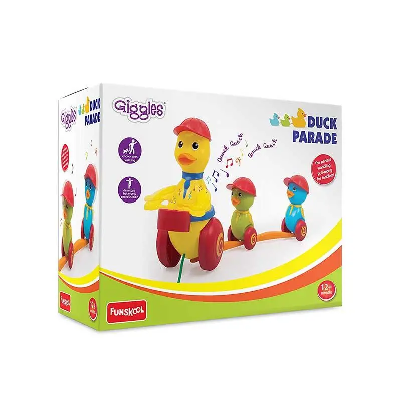 Funskool Giggles Duck Parade Pull Along Toy 1