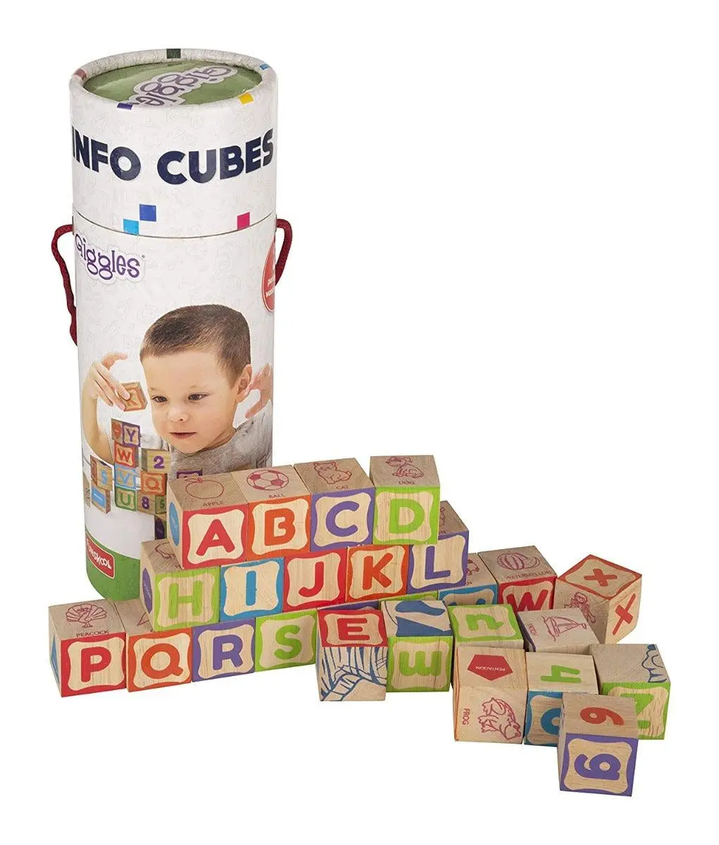 Funskool Giggles Info Cubes Early Learner Toys For Kids Age 3Y+ 1